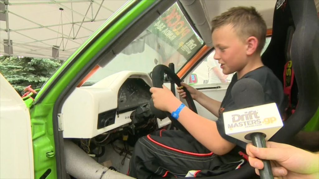11-letni drifter Jan Borawski driftował 280-konnym autem podczas Drift Masters GP w Płocku