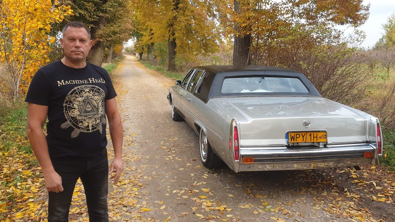 Bernas ma długiego - Cadillac Fleetwood limo 1979 / Piotr Bernas 28.10.2020 Przysucha / wynajem