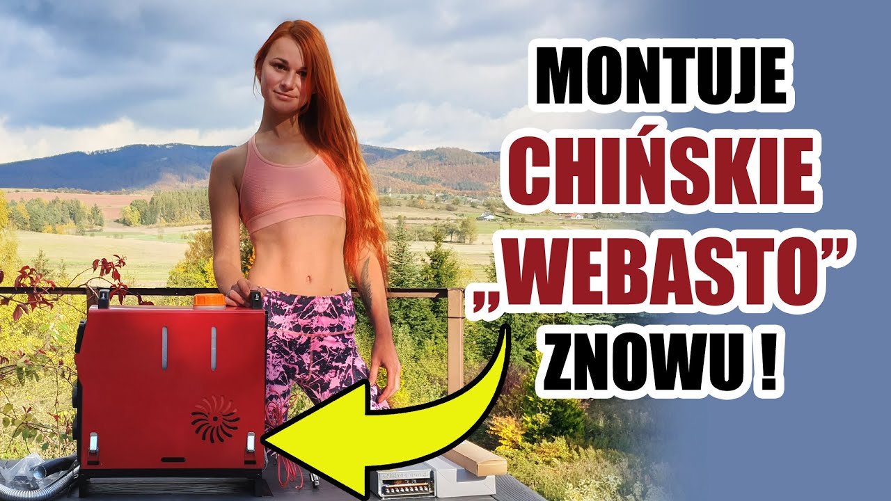 Chińskie "webasto" ogrzewacz powietrza - BARDZO ŁATWE W MONTAŻU !