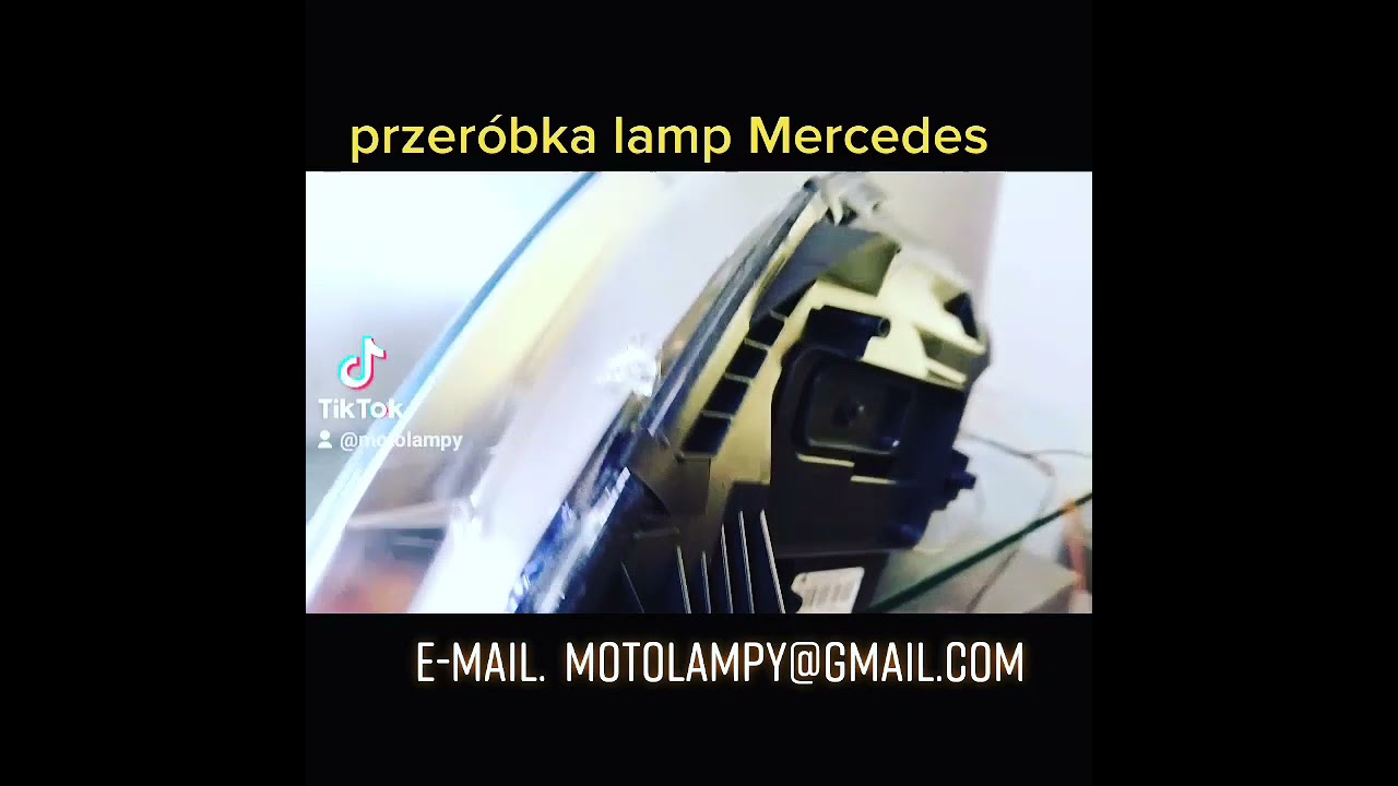 Mercedes R-Klasa Naprawa , Regeneracja, Przeróbka Lamp(1) - Mechanik ...