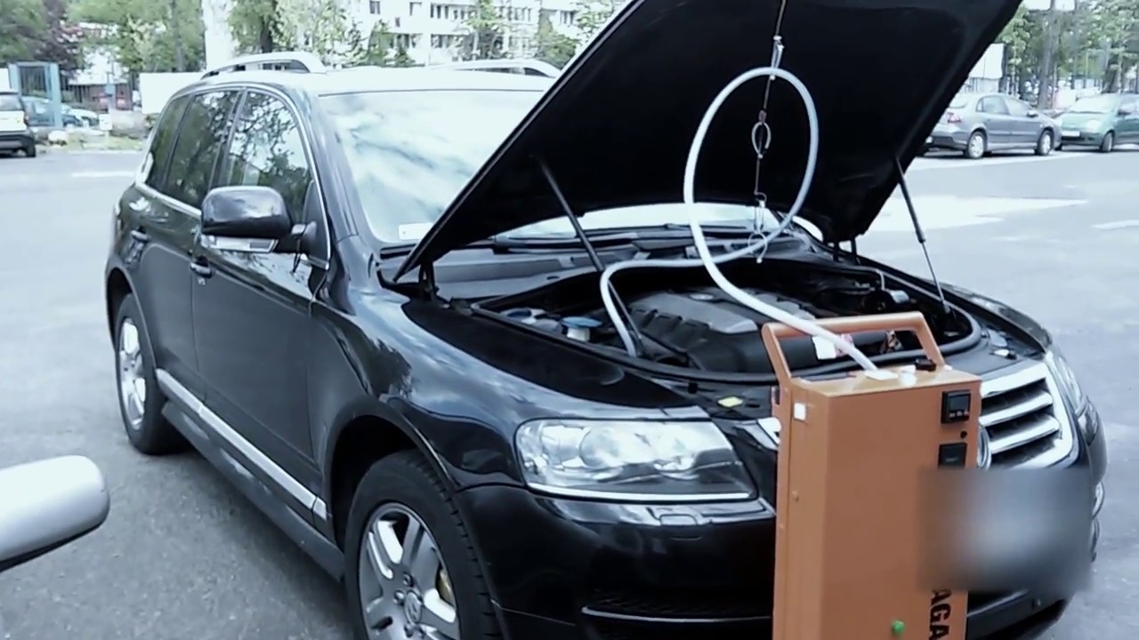VW Touareg V6 TDI  : Autonagar.pl, wodorowanie silnika , usuwanie nagaru